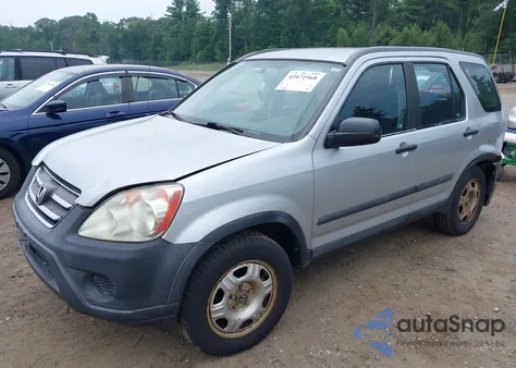 2006 Honda Cr-V Lx from USA, damaged, VIN SHSRD78556U441114